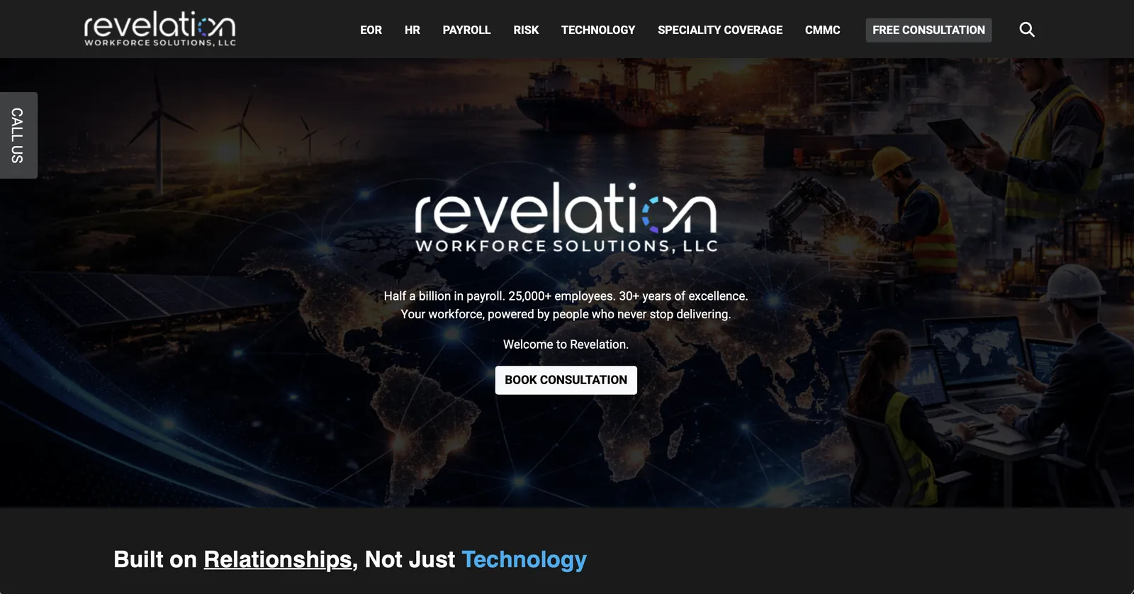 Workforce solutions website designed by StyleLabs